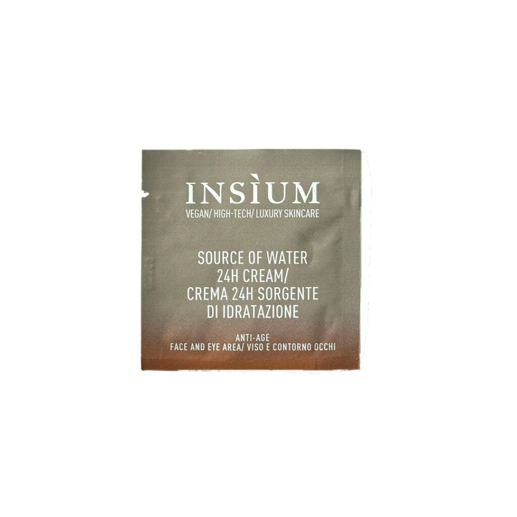 TESTER SOURCE OF WATER 24H CREAM/ ПРОБНИК ЗВОЛОЖУЮЧИЙ КРЕМ ЦІЛОДОБОВОЇ ДІЇ НА ОСНОВІ КОМПЛЕКСУ INSIUM BOOSTER ТА РЕСВЕРАТРОЛУ - Vilna Beauty